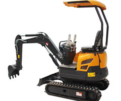 超小型挖掘機(jī)操作，使用小型挖掘機(jī)按人工挖土計算