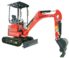 小型挖掘機使用視頻，小型挖掘機操作圖解